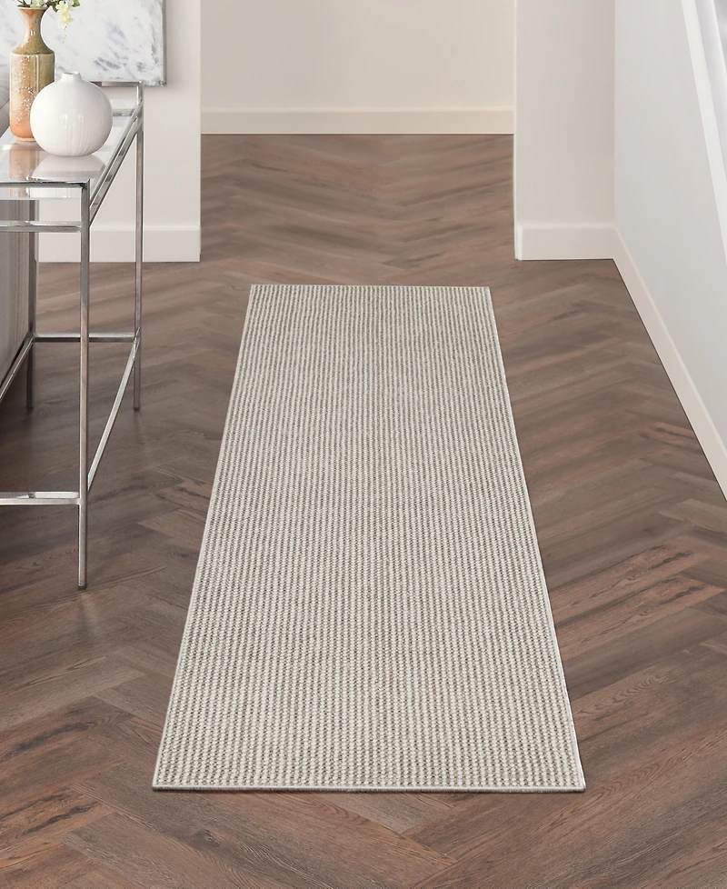 Nourison Home Natural Texture NTX01 2'3"x7'6" Runner Area Rug
