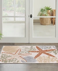 Nourison Home Aloha ALH24 2'8"x4' Area Rug