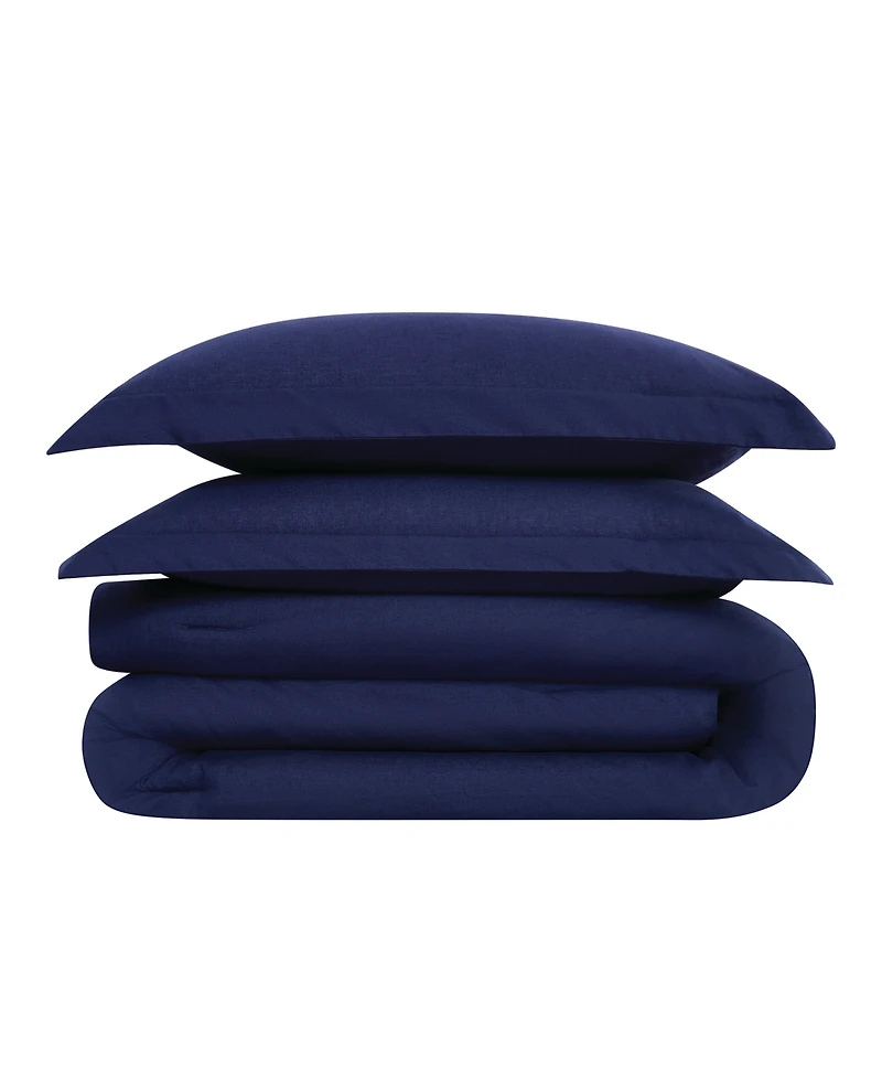 Brookyln Loom 100% Linen Cover 3-Pc. Comforter Set