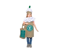 Dress Up America Kids Frappuccino Coffee Costume Set