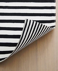 Kate Spade New York Hand Painted Shirting Stripe Placemat 13" x 19", Set of 4