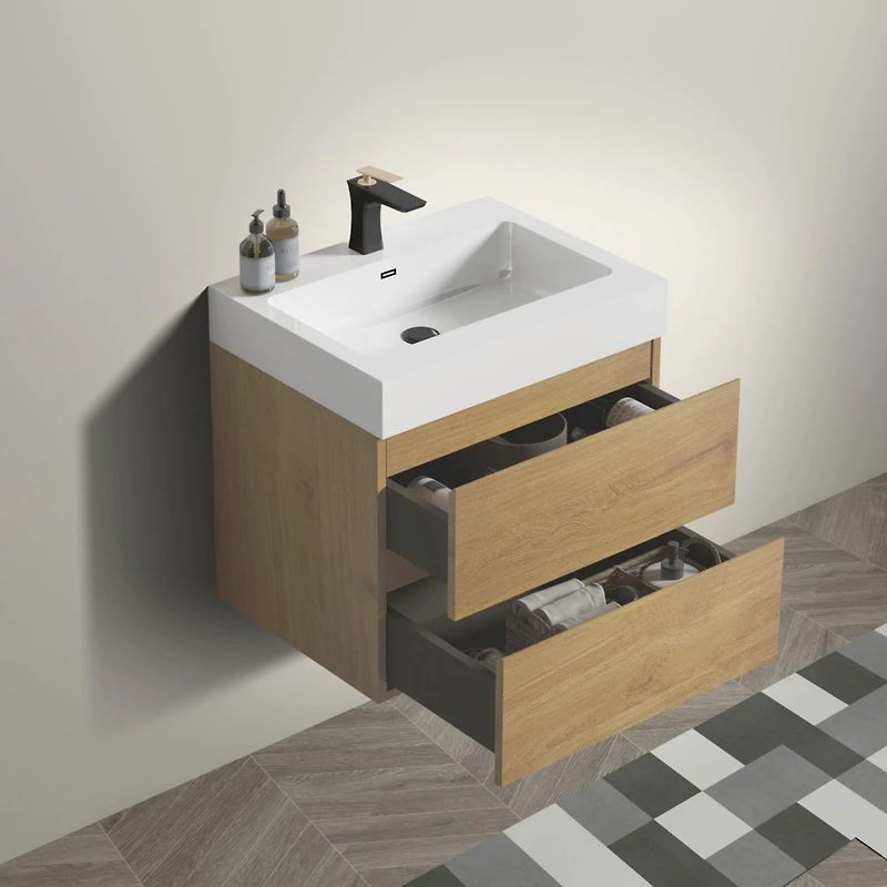 Streamdale Alice Space-Saving Vanity Modern Style, Ample Storage