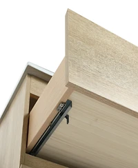 Streamdale 36" Wall-Mounted Vanity with Resin Sink and Soft-Close Drawers