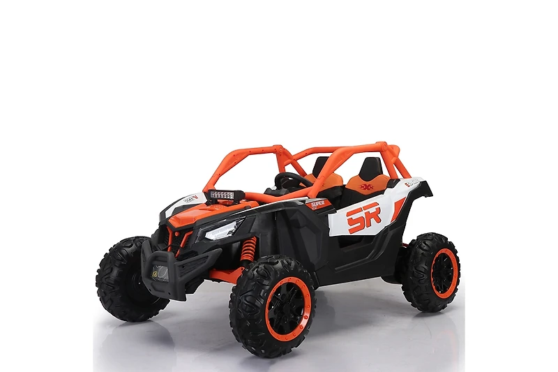 Streamdale Furniture 24V7A 200W2 Super power four-wheel shock absorber with high and low speed Usb Bluetooth music kids ride on car electric car for c