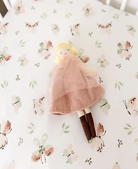 Crane Baby Infants Parker Fitted Butterfly Crib Sheet