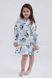 Bluey Toddler Girls Fleece Dress
