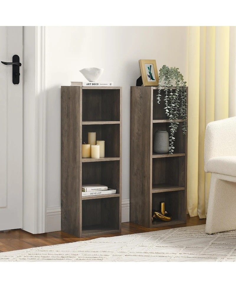 Streamdale 8-Tier Media Tower Rack with Shelves