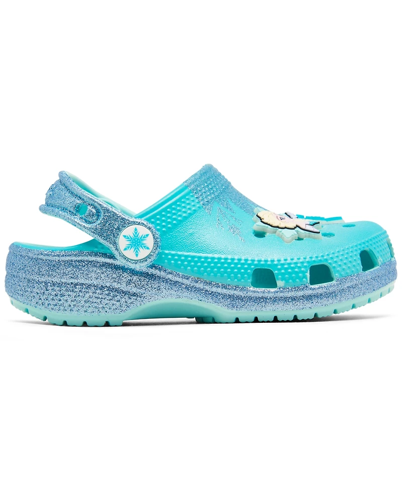 Crocs x Frozen Toddler Girls Elsa Classic Clogs from Finish Line