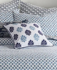 Levtex Aditya Medallion Embroidered Decorative Pillow, 18" x 18"