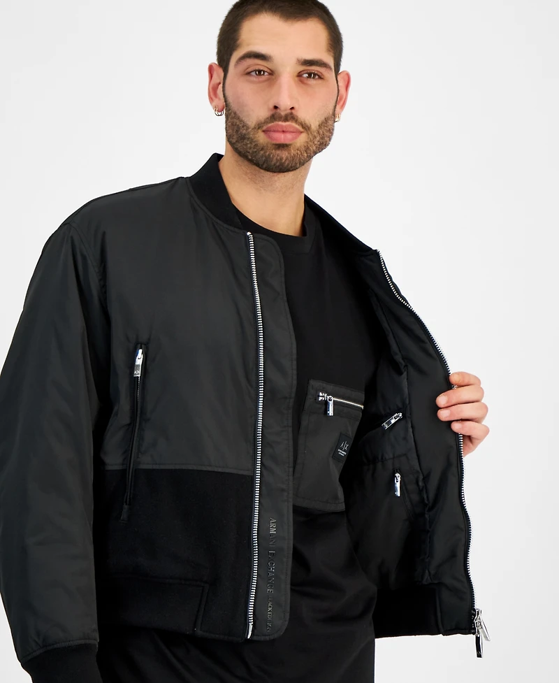 A|X Armani Exchange Men's Blouson Limited Edition Bomber Jacket