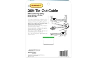 Tie Out Cable: 1700# Strength - 15FT