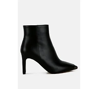 Orca Metallic Cap Toe Faux Leather Boots