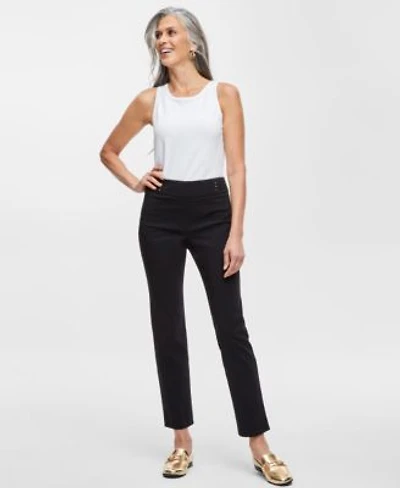 Jm Collection Womens Studded Rivet Pants Regular Short Lengths Pp 4x Created For Macys