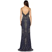 Lara Women's Spaghetti Strap Beaded Dress