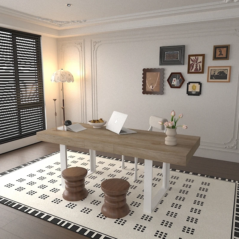 Streamdale Modern Farmhouse Extendable Dining Table