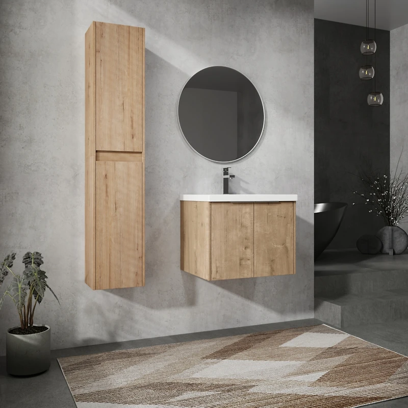 Streamdale Furniture 24" Vanity with Soft Close Doors