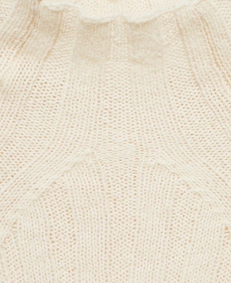 Mango Women's Ribbed Knitted Sweater