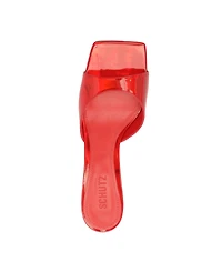 Schutz Women's Dethalia Pin Squared Toe Sandals