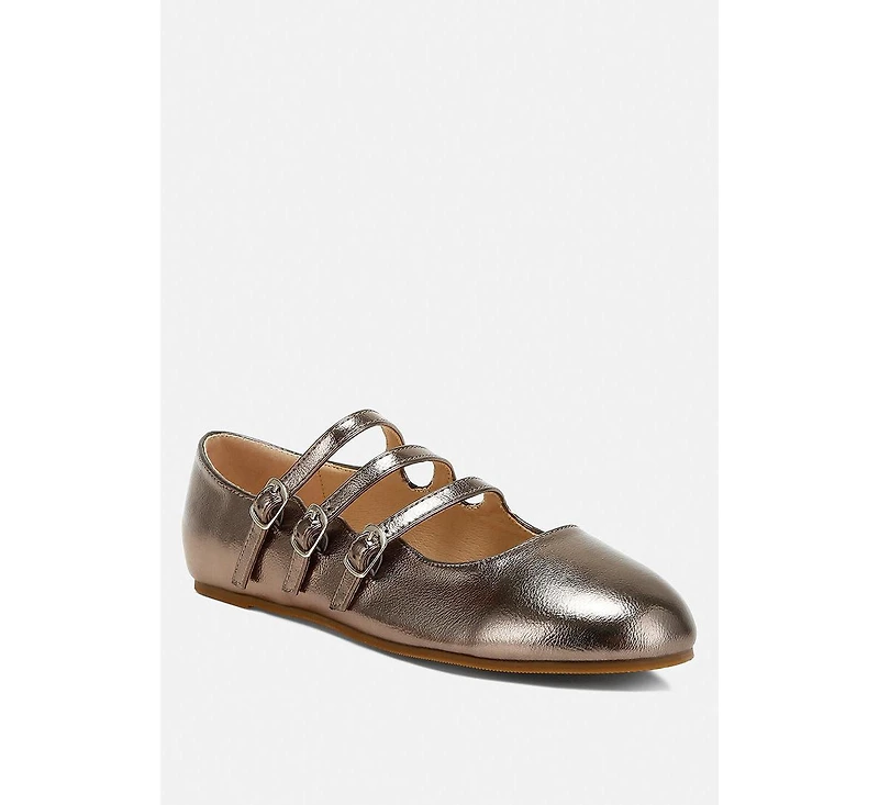 Rag & Co Macarina Triple Strap Mary Jane Sandals