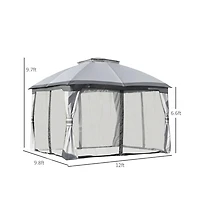 Slickblue Outdoor Gazebo for Stylish Shade and Comfort in Your Garden or Patio