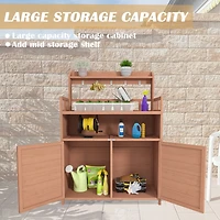 Streamdale Outdoor Potting Bench with Storage for Gardening