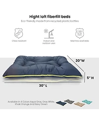 Co-Pilot Waterproof Dog Bed, Chew Proof Pet Bed, Durable Outdoor Mat for Dogs, Heavy Duty, Ideal for Travel