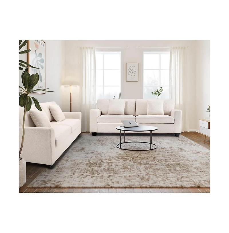 gaomon 83" Couch for Living Room Comfy Sofa Couch 3 Seater Couch Modern Sofa with Deep Seat for Bedroom Apartment Home Office,Living Room