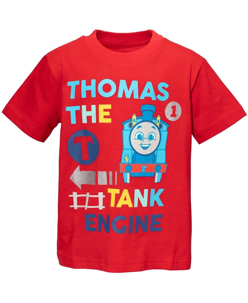 Thomas & Friends Boys 2 Pack T-Shirts
