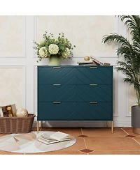 3-Drawer Dresser Chest Cabinet