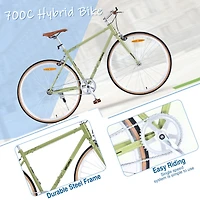Streamdale Single Speed Retro 700C City Bike