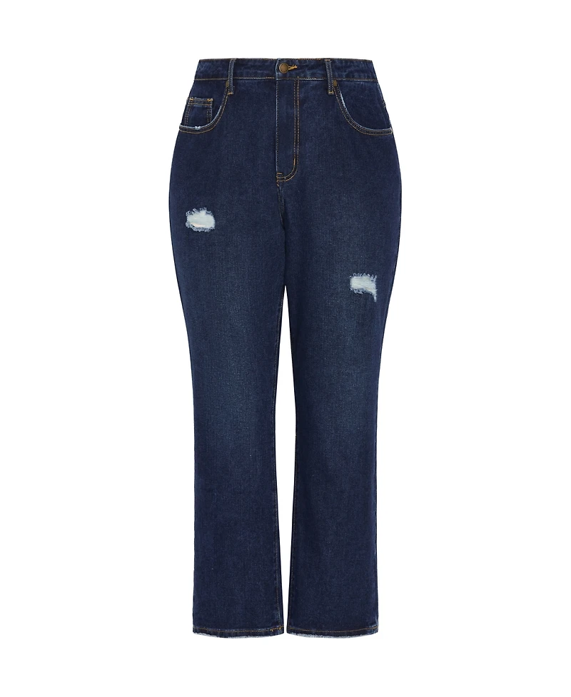 City Chic Plus Harley Adelyn Crop Jean