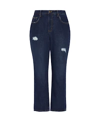 City Chic Plus Harley Adelyn Crop Jean