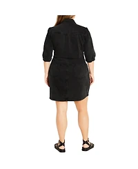City Chic Plus Size Remi Denim Dress