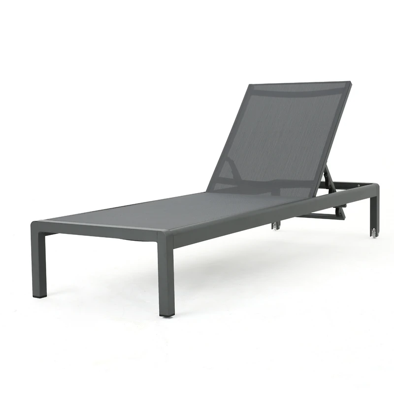 Cape Coral Kd Chaise Lounge Grey