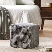 Streamdale Furniture Knitted Foot Stool