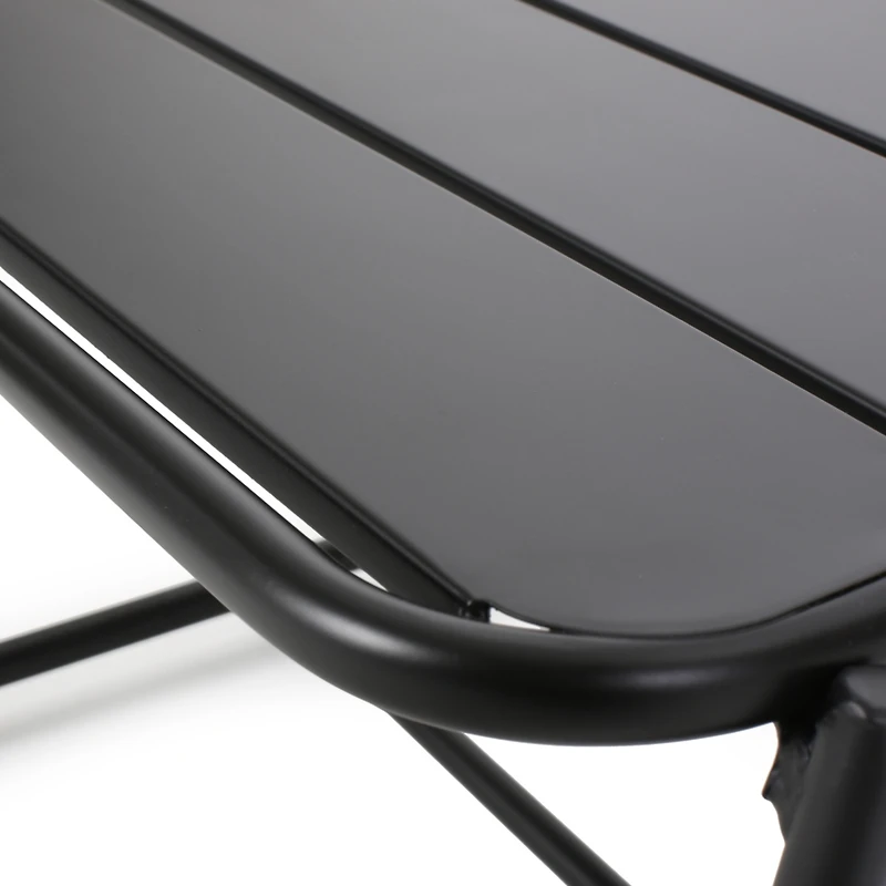 Streamdale Modern Matte Metal Side Table Enhance Your Outdoor Oasis