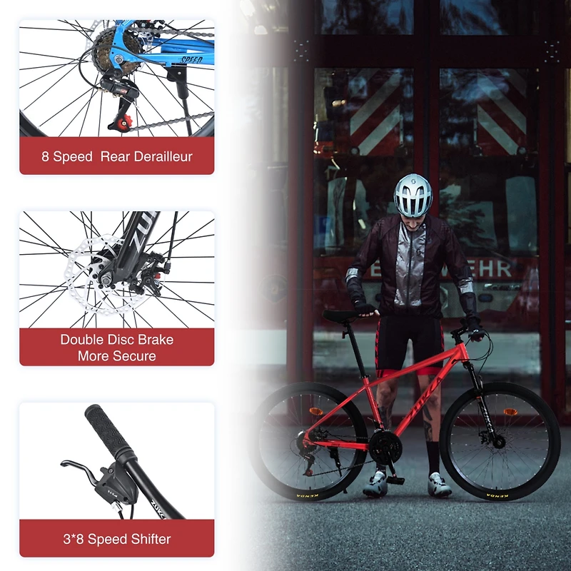 Streamdale 24 Speed 26" Mountain Bike