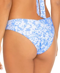Raisins Juniors' Oahu Reversible Floral V-Shape Bottom