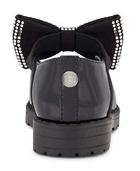 Jessica Simpson Toddler Girls Aubrey Bow Slip on Shoe