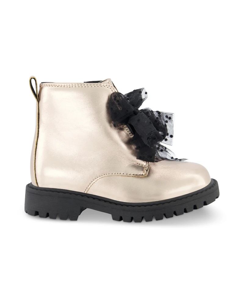 Jessica Simpson Toddler Girls Daria Double Bow Ankle Boot