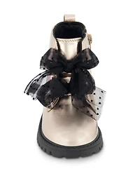 Jessica Simpson Toddler Girls Daria Double Bow Ankle Boot