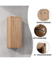 Streamdale Wall-Mounted Bathroom Vanity with Sink and Storage