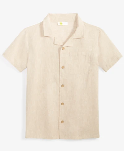 Epic Threads Little & Big Boys Two-Tone Button-Down Shirt, Exclusively at Macy's