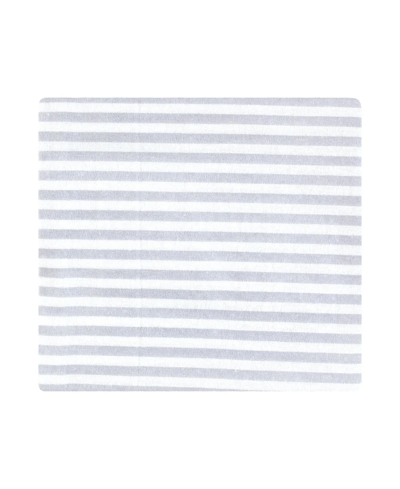 Hudson Baby Infant Boy Cotton Flannel Receiving Blankets, Cowboy, One
