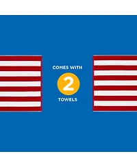 Ben Kaufman Striped Towel - Absorbent