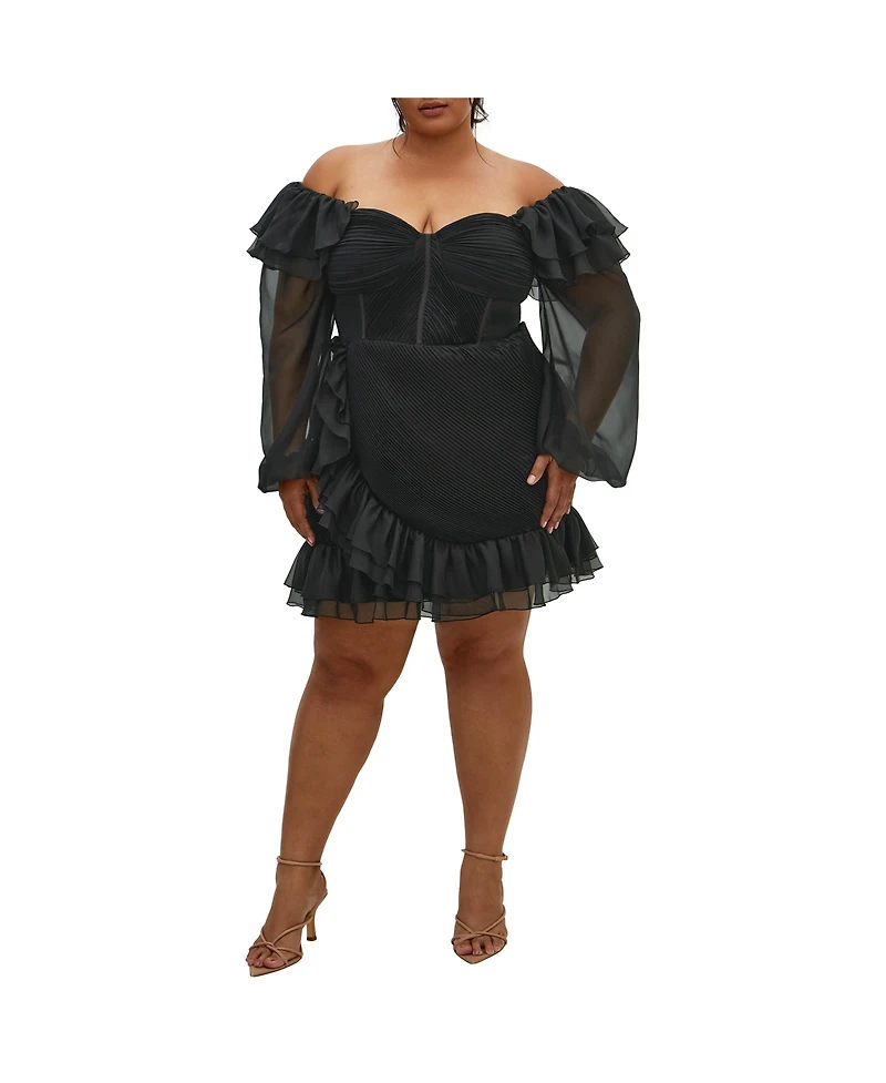 City Chic Plus Crysta Dress
