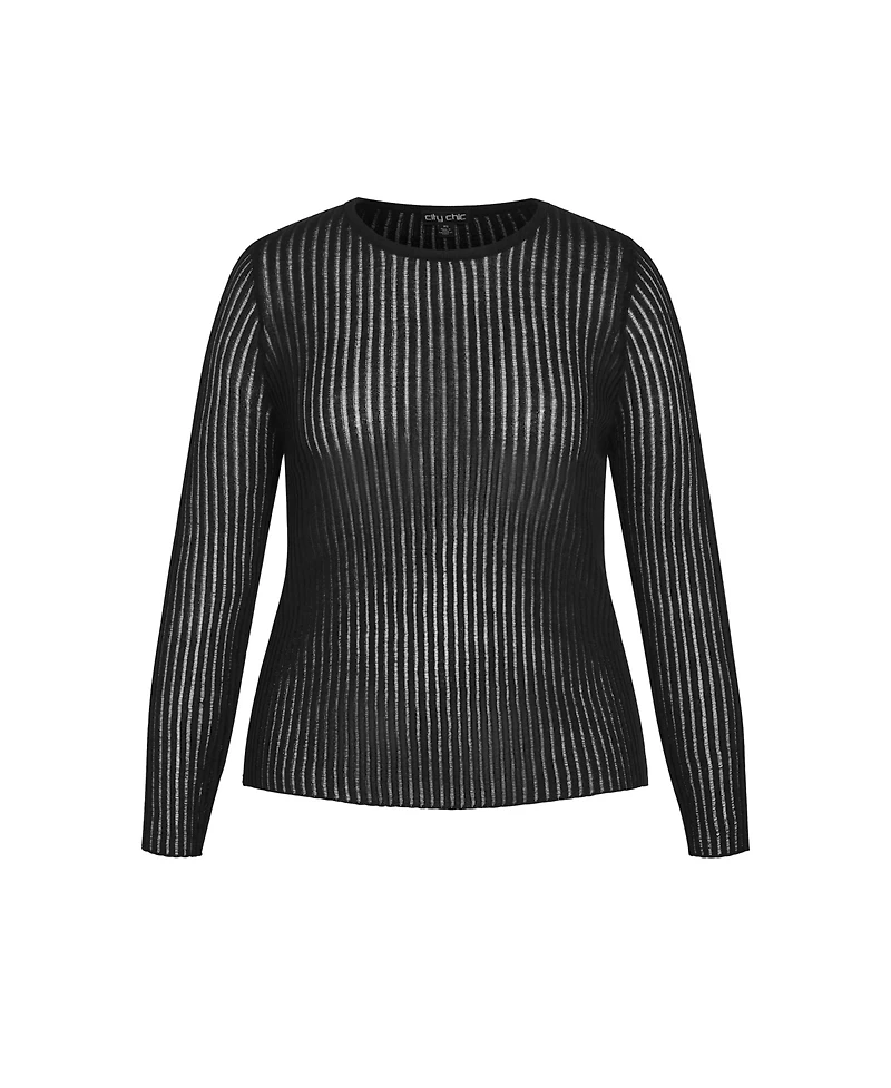 City Chic Plus Eleni Top