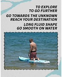 Streamdale Furniture Inflatable Stand Up Paddle Board 11'x34" x6" With Accessories