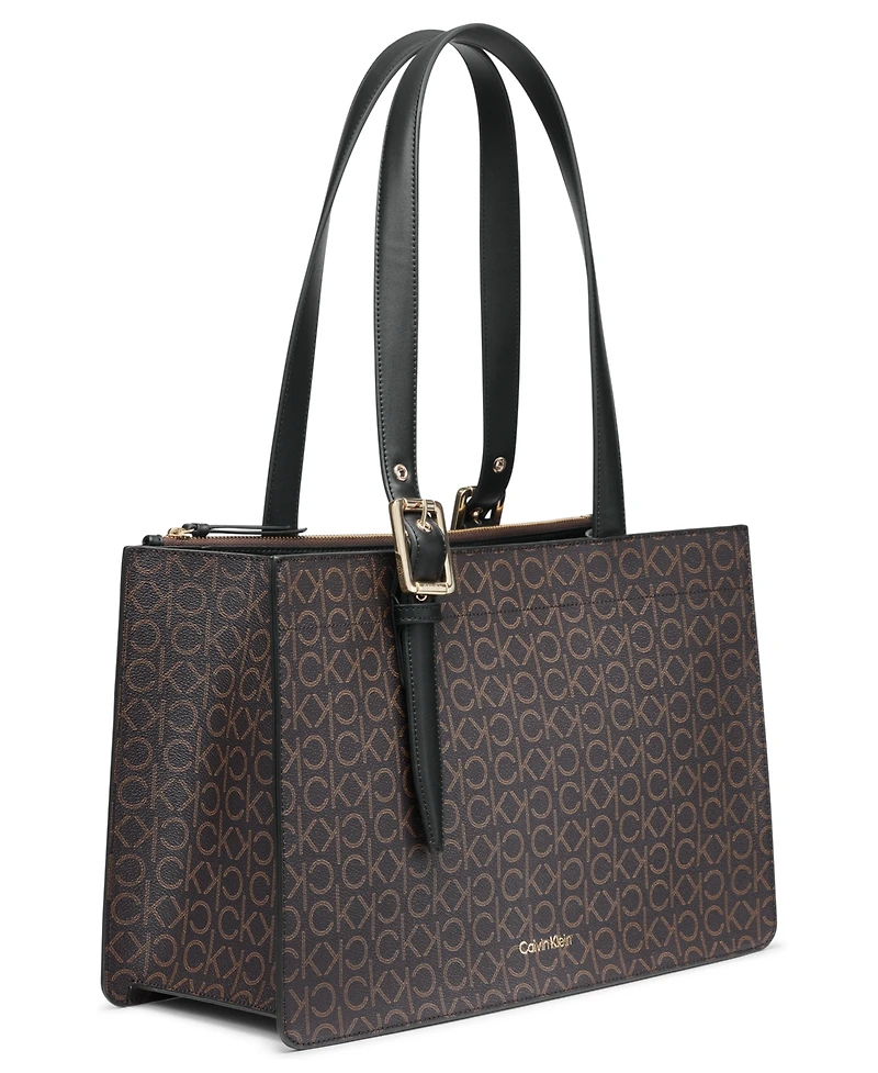 Calvin Klein Havana Signature Tote
