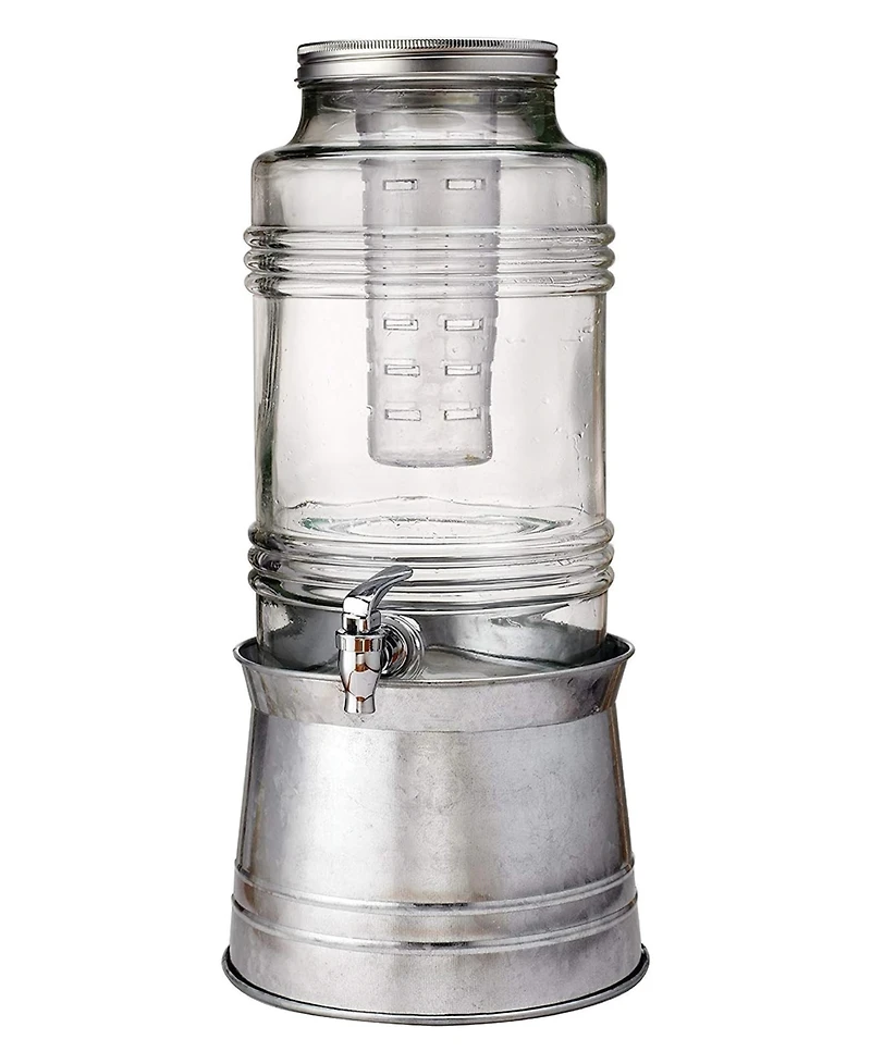 Circleware Breeze Beverage Dispenser with Ice Insert 2.4 Gallon
